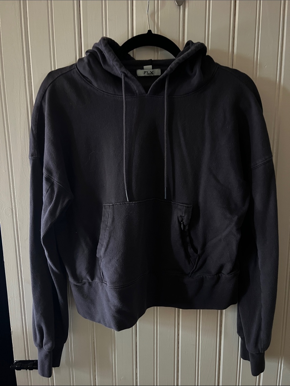 FLX Women's Black Hoodie Sweatshirt